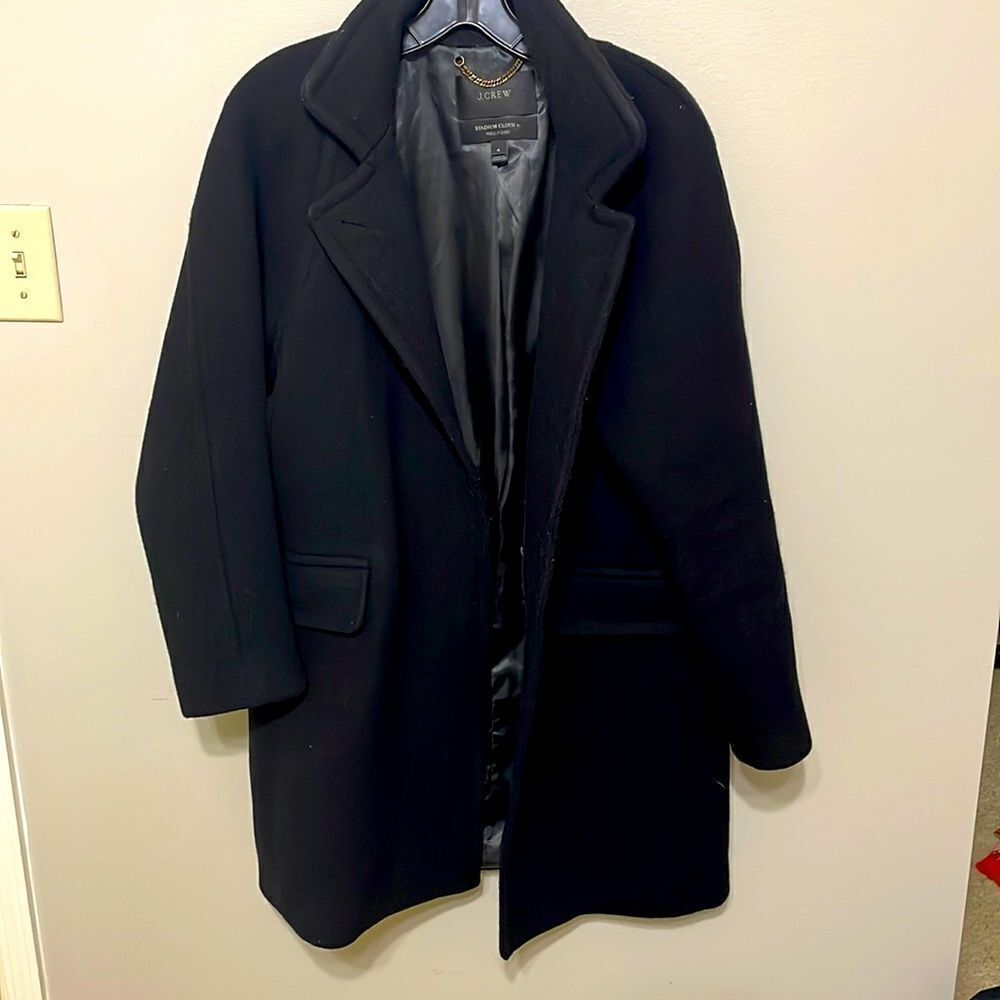 J. Crew Stadium Cloth Nello Gori Wool Jacket